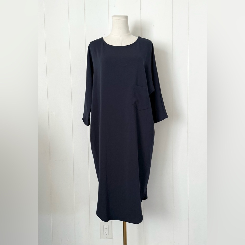 Hatch Maternity Dolman Sleeve Pocket Slouchy Tee Dress Size 1 - US Small 2/4